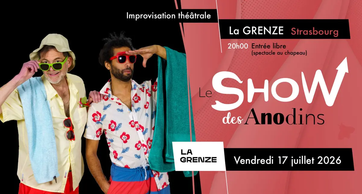 Le Show des Anodins – théâtre d’impro à La Grenze