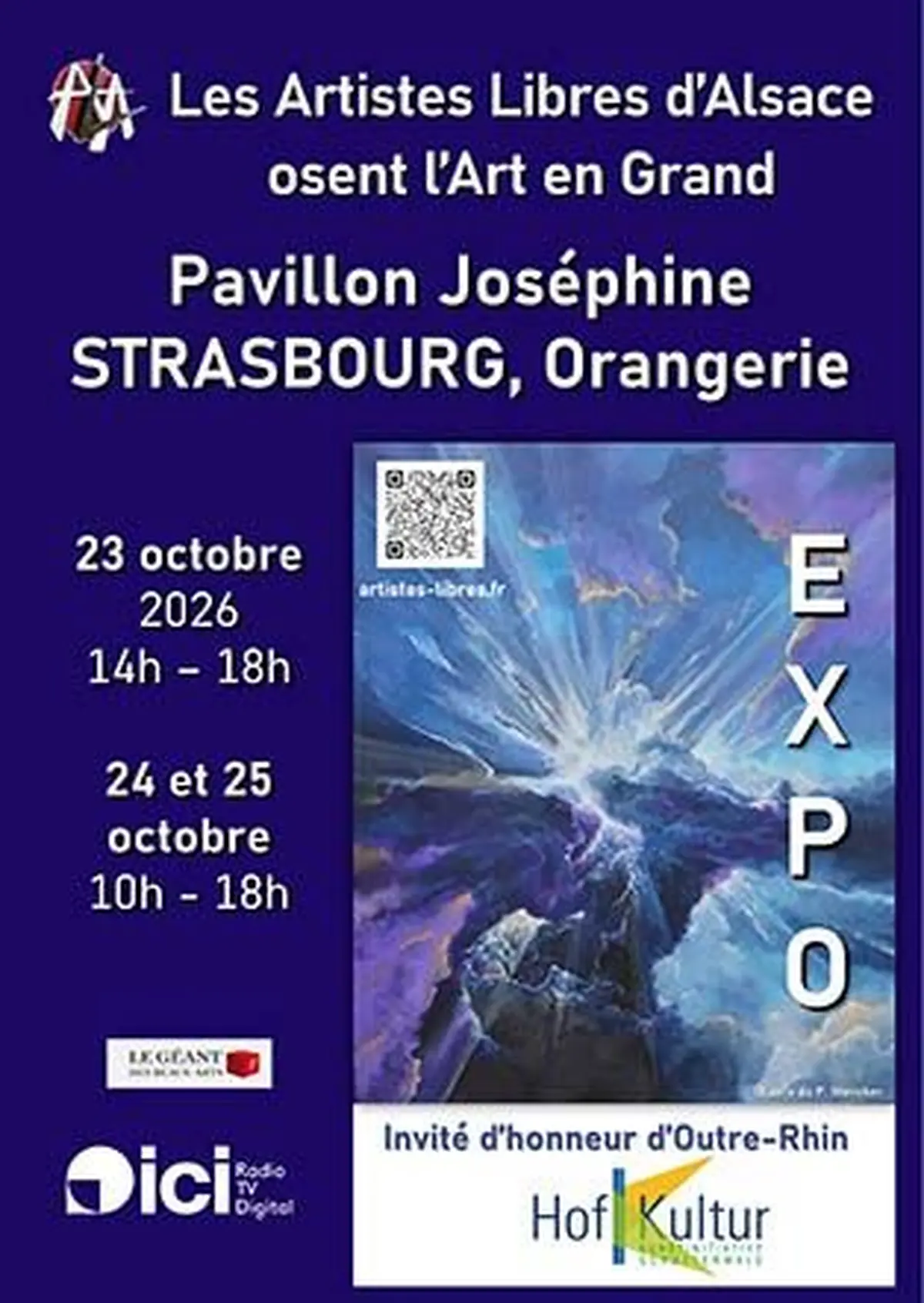 Les Artistes Libres d'Alsace osent l'Art en Grand