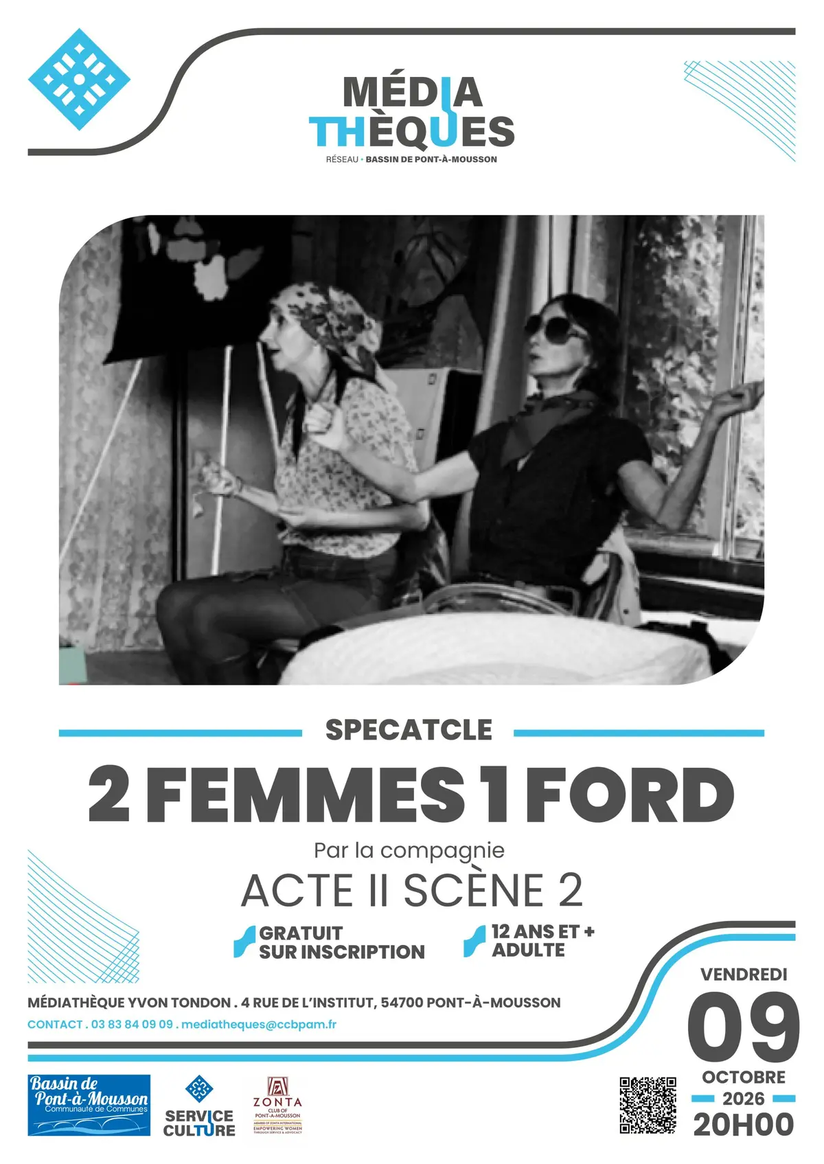 2 Femmes 1 Ford