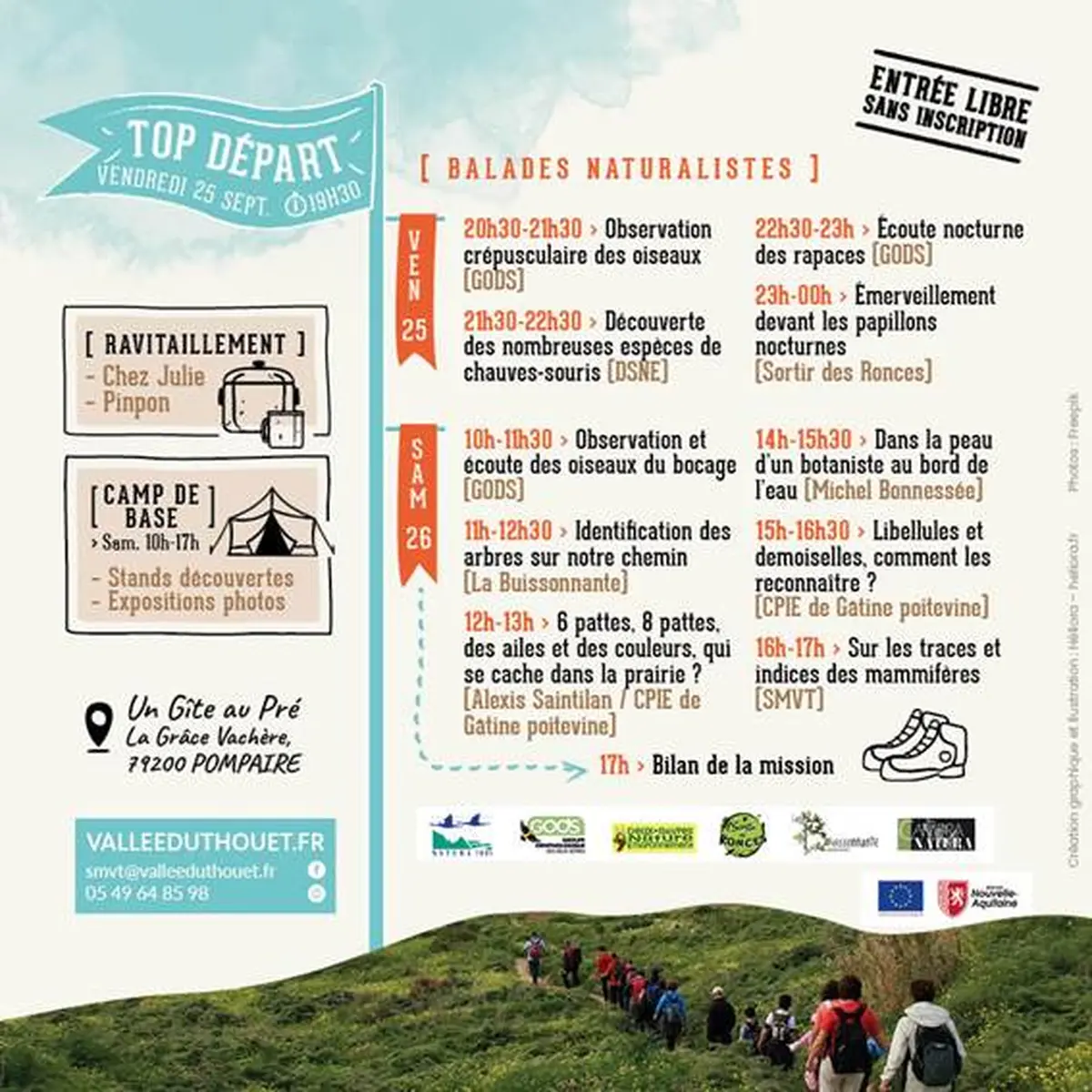 24 heures de la Nature à Pompaire