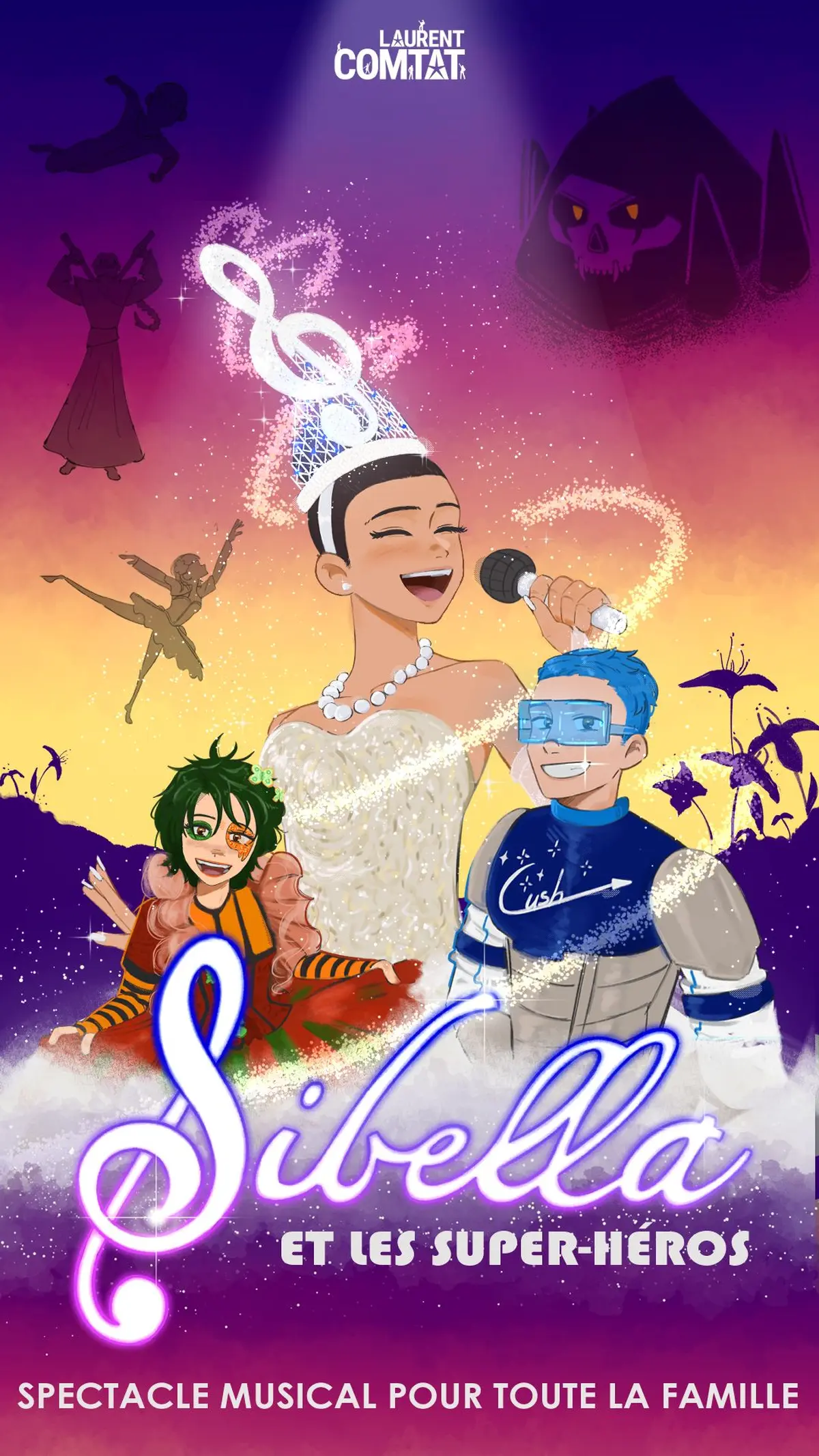 Sibella et les Super-Héros