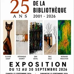 25 ans de la biblithèque de La Chapelle Aubareil
