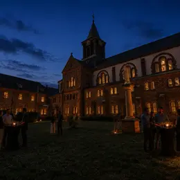 L'heure bleue du cloître