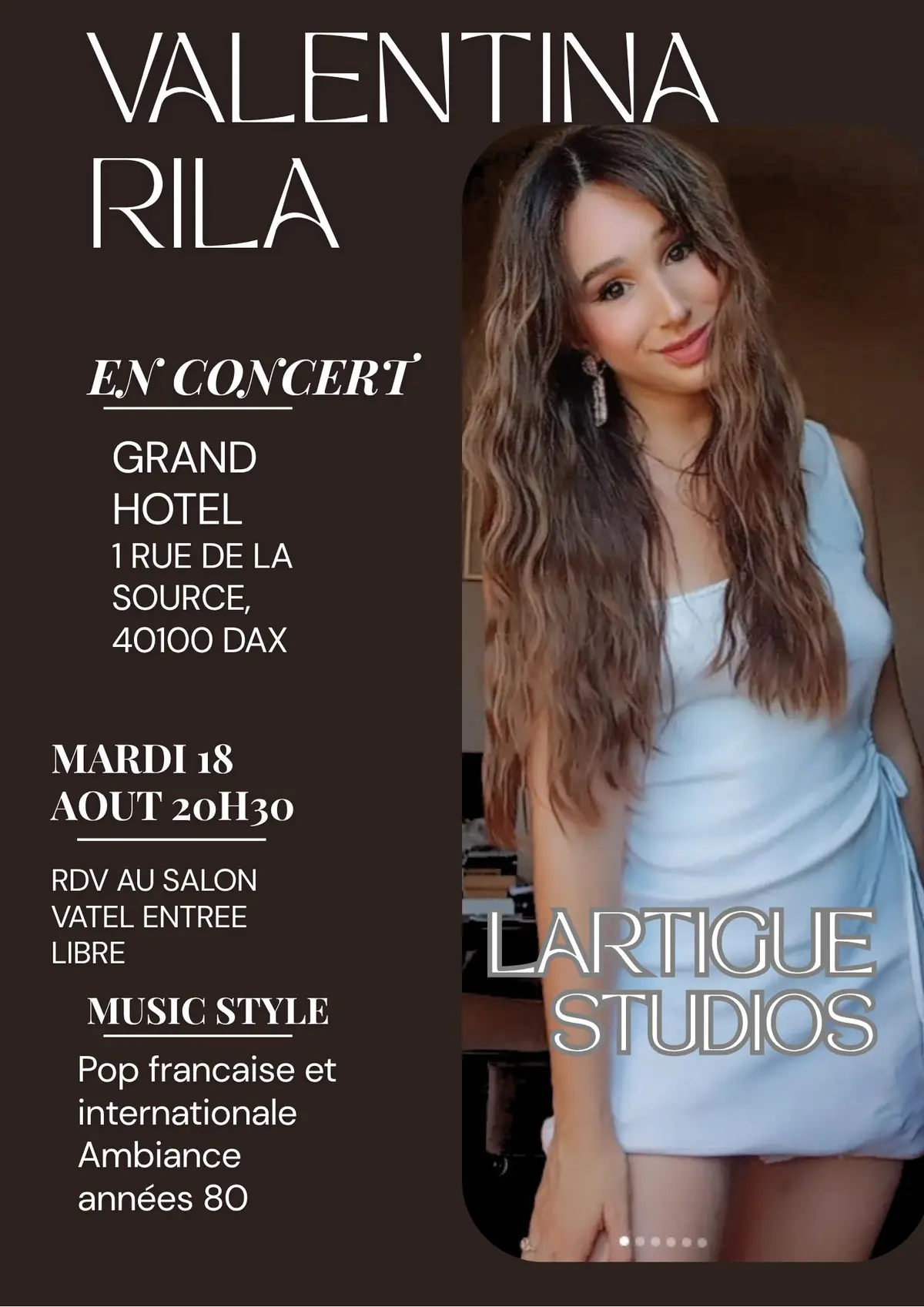 Valentina Rila en concert