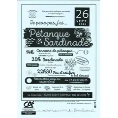 Pétanque et sardinade