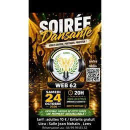 soirée dansante pour l'ouverture de notre radio