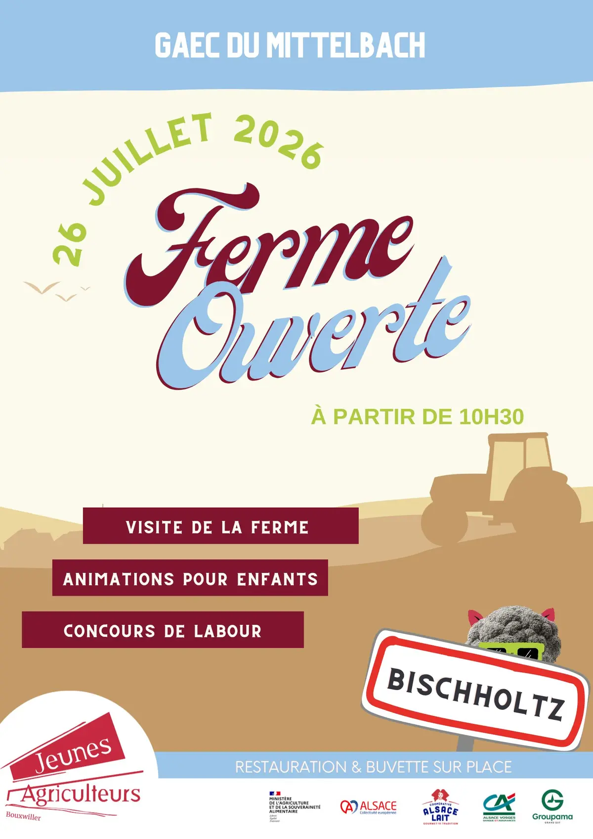 Ferme ouverte