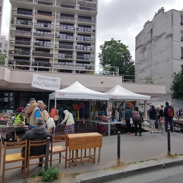 25e Grand vide-greniers rues Pixérécourt et de Belleville (75020)