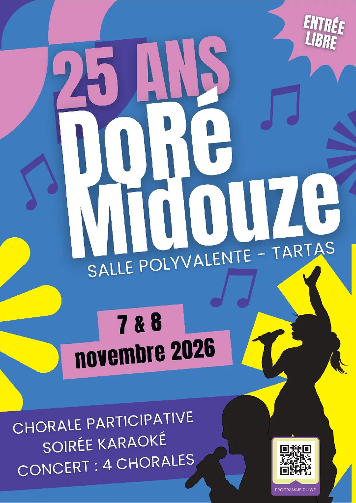 25ème anniversaire de la Chorale Do Ré Midouze