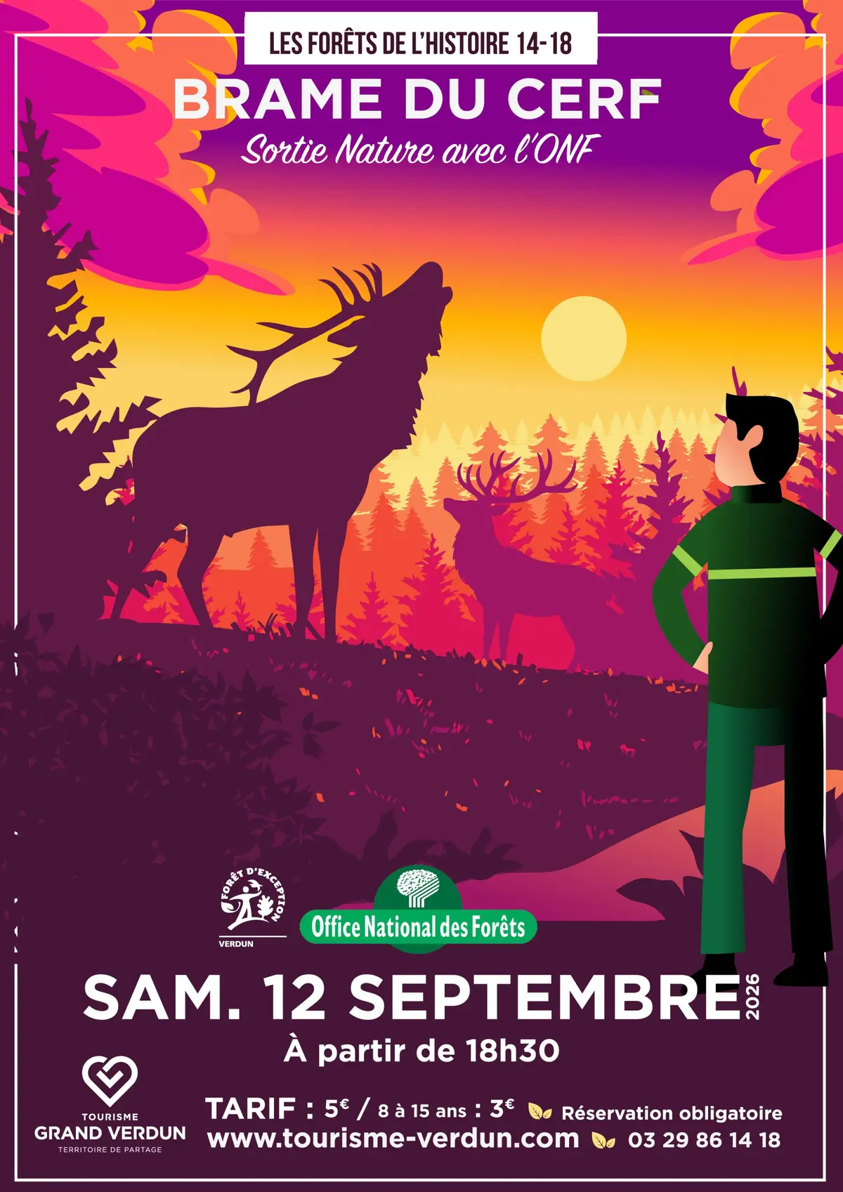 Les Forêts de l'Histoire 14-18 : Brame du Cerf 