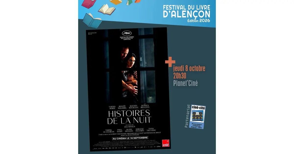 Soirée cinéma - Festival du Livre d'Alençon
