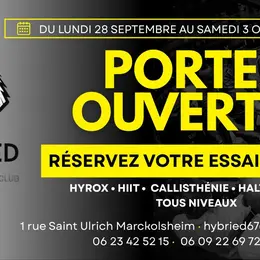 Portes Ouvertes - Hyb'Ried (nouvelle salle Hyrox)
