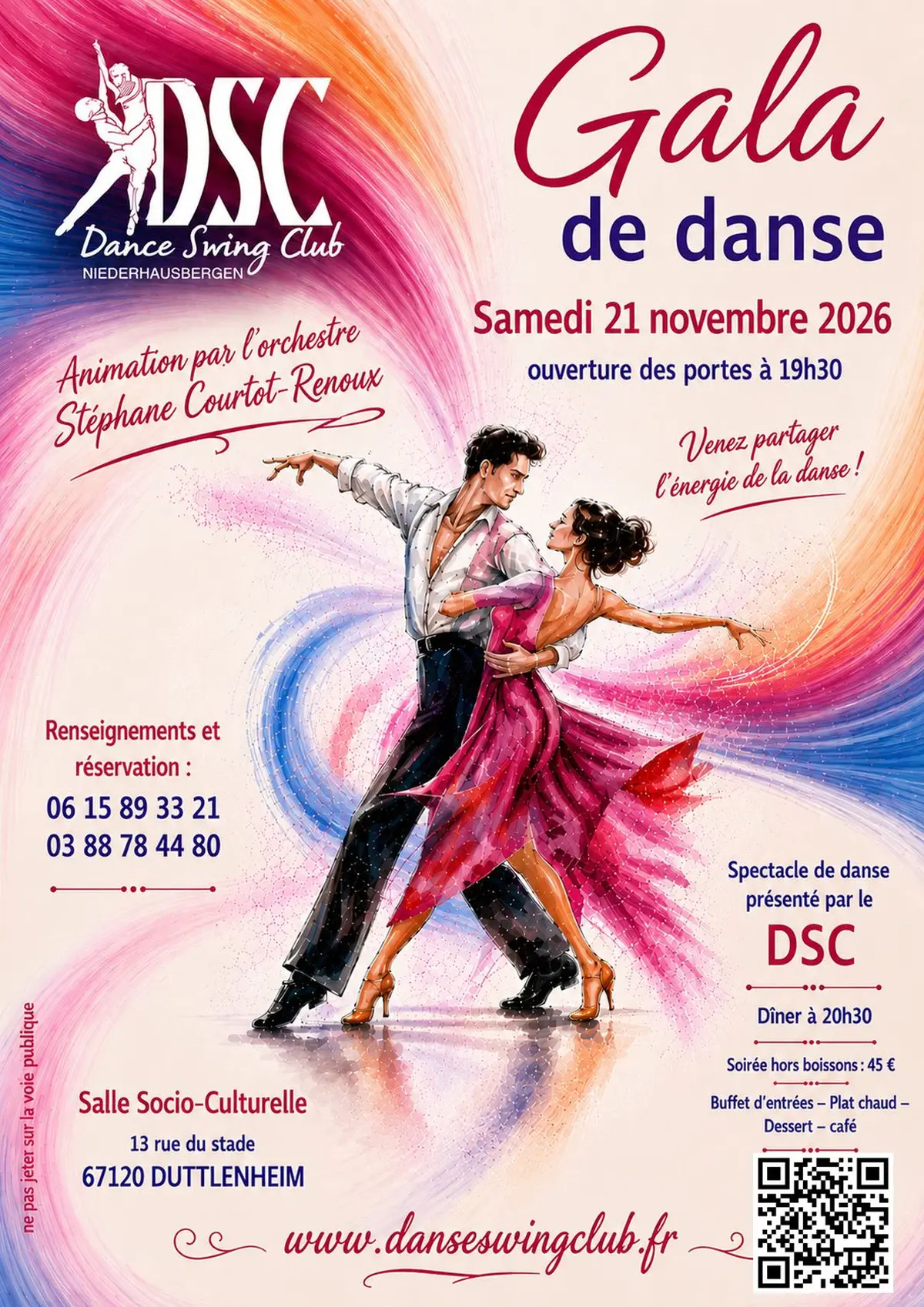 Gala de danse & dîner dansant 
