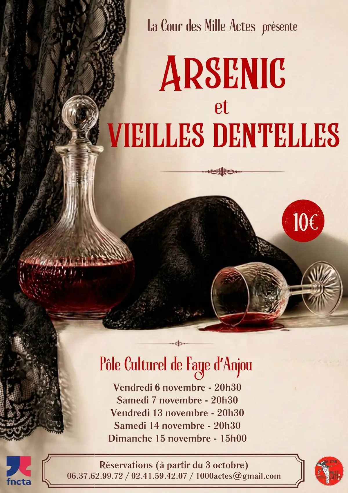 Arsenic et Vieilles Dentelles, de Joseph Kesselring.