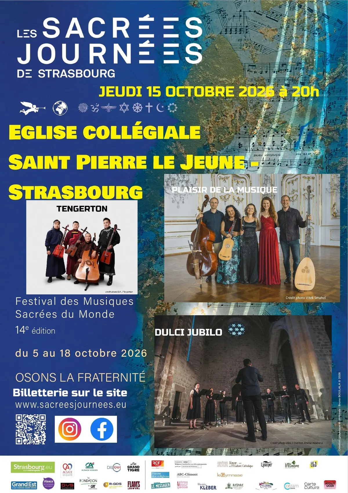 Festival Les Sacrées Journées de Strasbourg-14ème édition