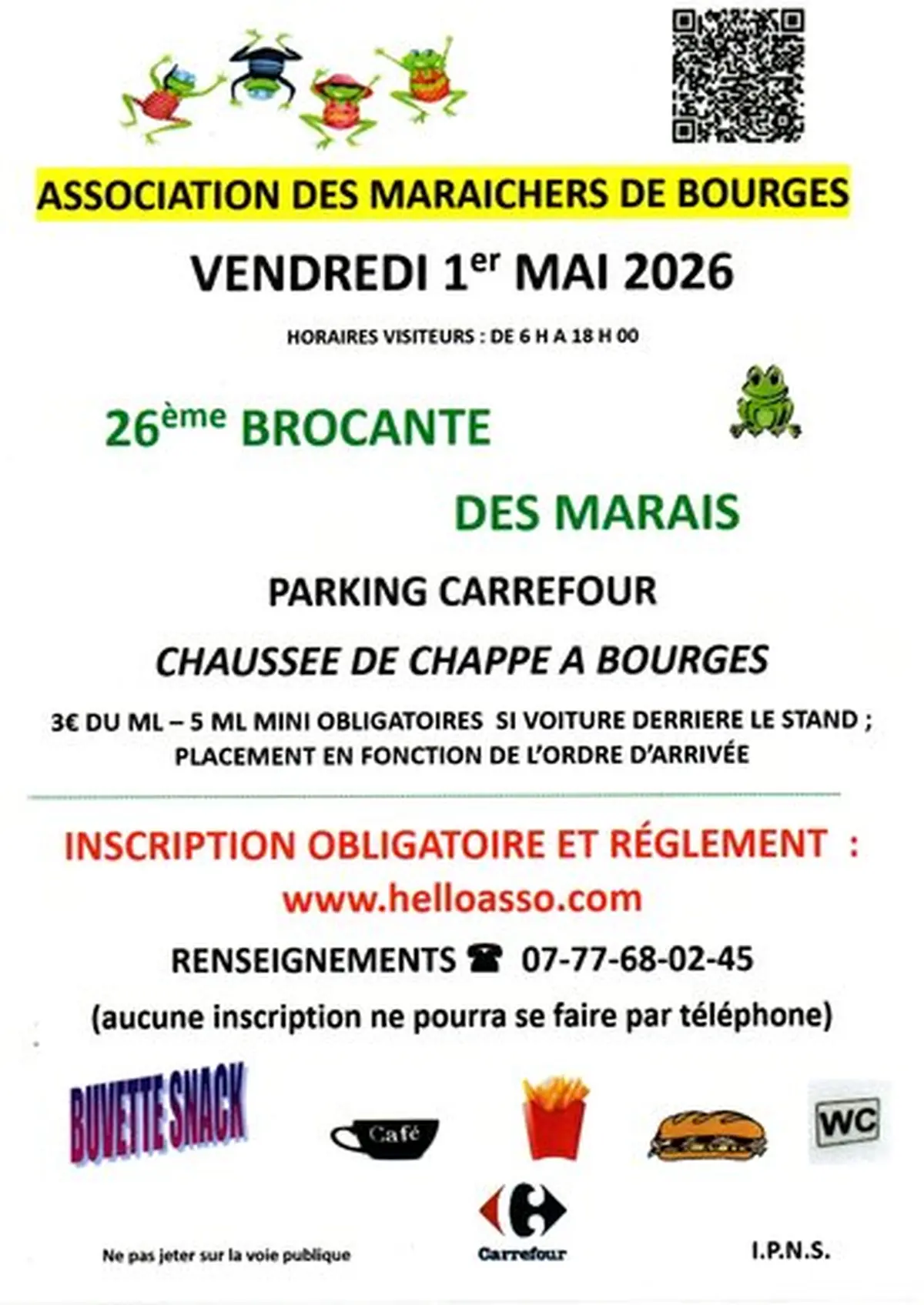 26e Brocante des Marais