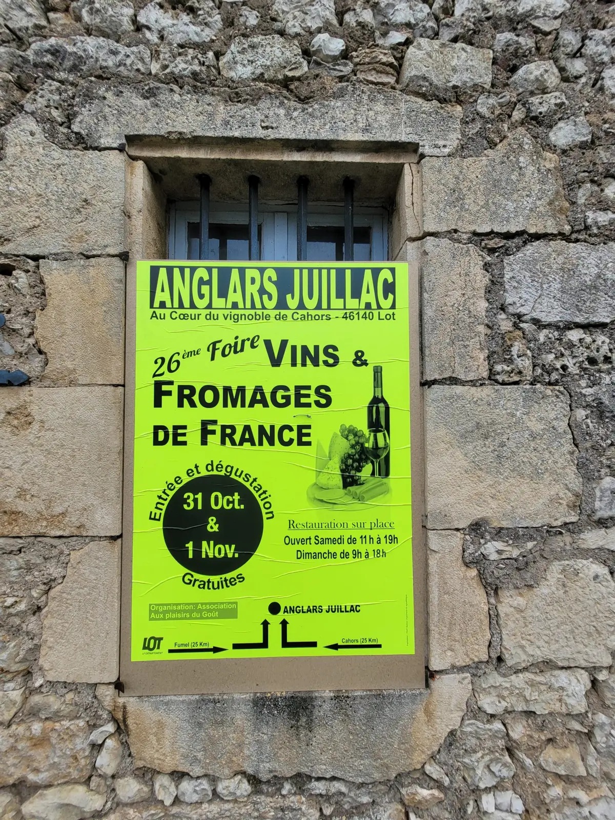 26ème Foire aux Vins et aux Fromages de France