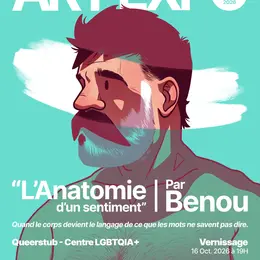 Vernissage Expo « L’Anatomie d’un sentiment », par Benou