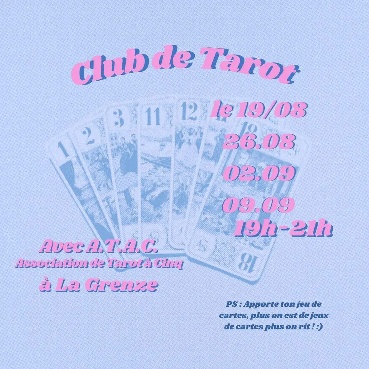 Club de Tarot à La Grenze