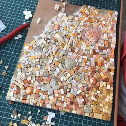 Cours et stages de mosaïque expressive à Bordeaux - Géraldine Senon, mosaïste