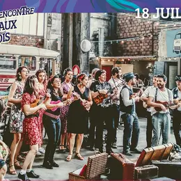 27ème rencontre des bateaux en bois fête à terre
