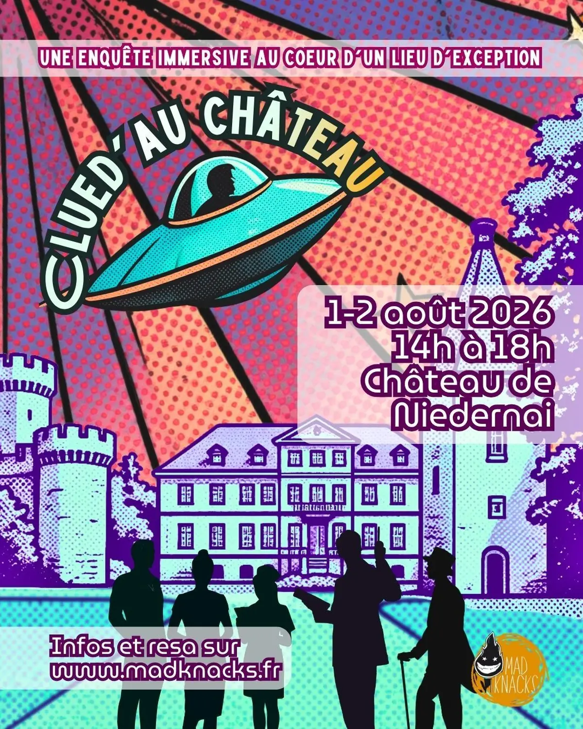 Clued'au Château : l'Anomalie temporelle