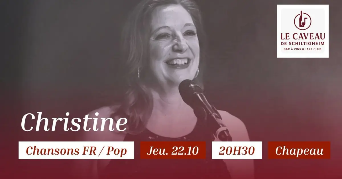 Concert Chanson Françaises / Pop avec CHRISTINE