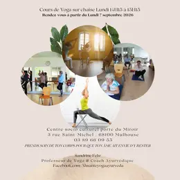 Yoga sur chaise  À MULHOUSE !