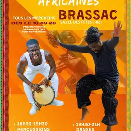 Cours de percussions et danses Africaines