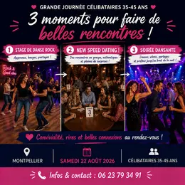 Soirée célibataires + Speed Dating 35-45 ans