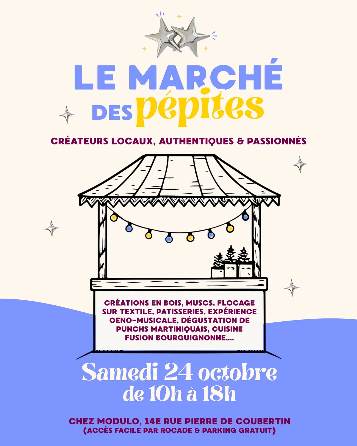 Marché de créateurs : Le Marché des Pépites 