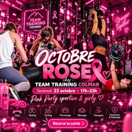 Octobre rose chez Team Training Colmar 
