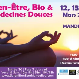 Salon du Bien Etre, Bio & Médecines Douces Mandelieu 