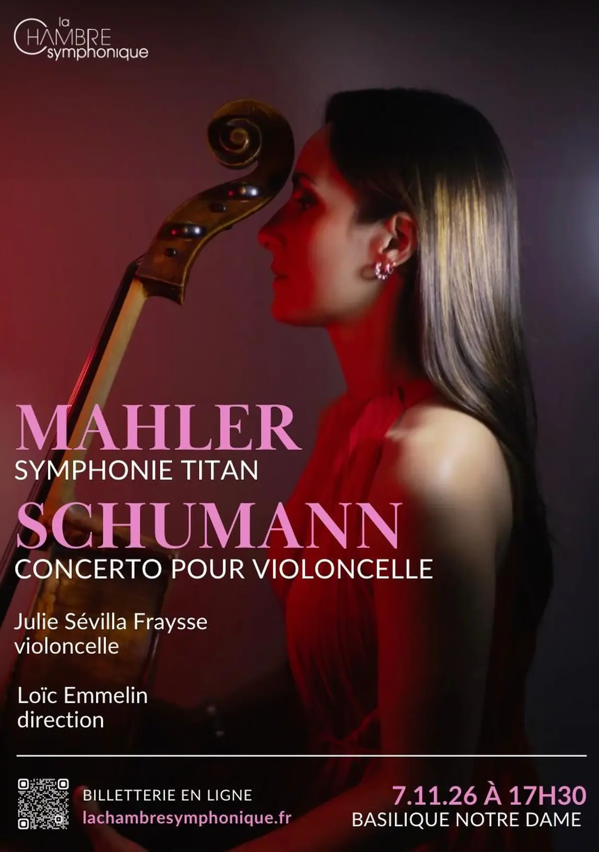 Le concerto pour Violoncelle de Schumann et la symphonie N°1 de Mahler « Titan »