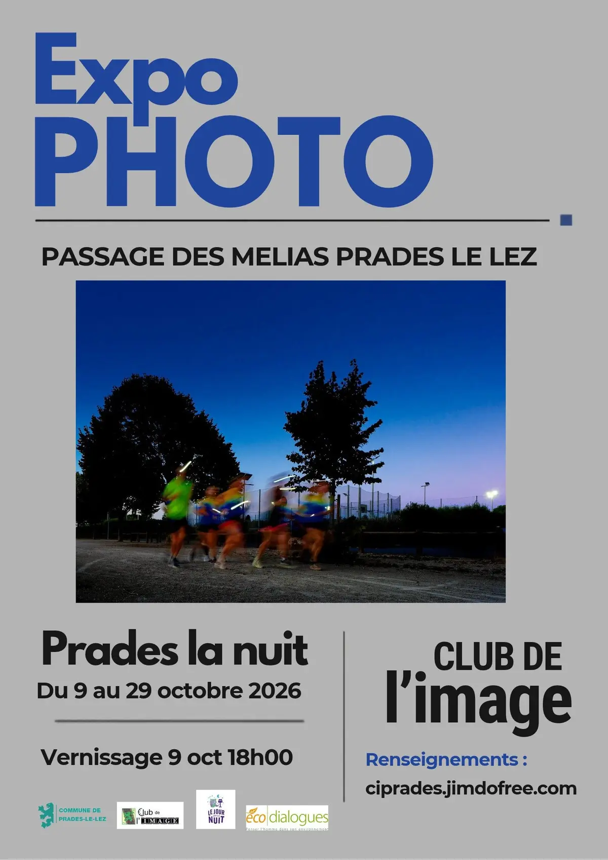 Expo Photos : Prades le Lez La Nuit