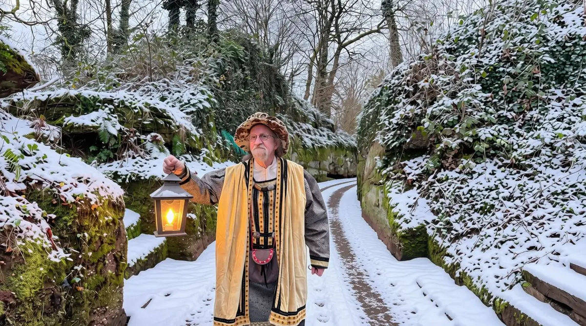 Visite guidée costumée à la découverte des contes et légendes d'Alsace à Noël