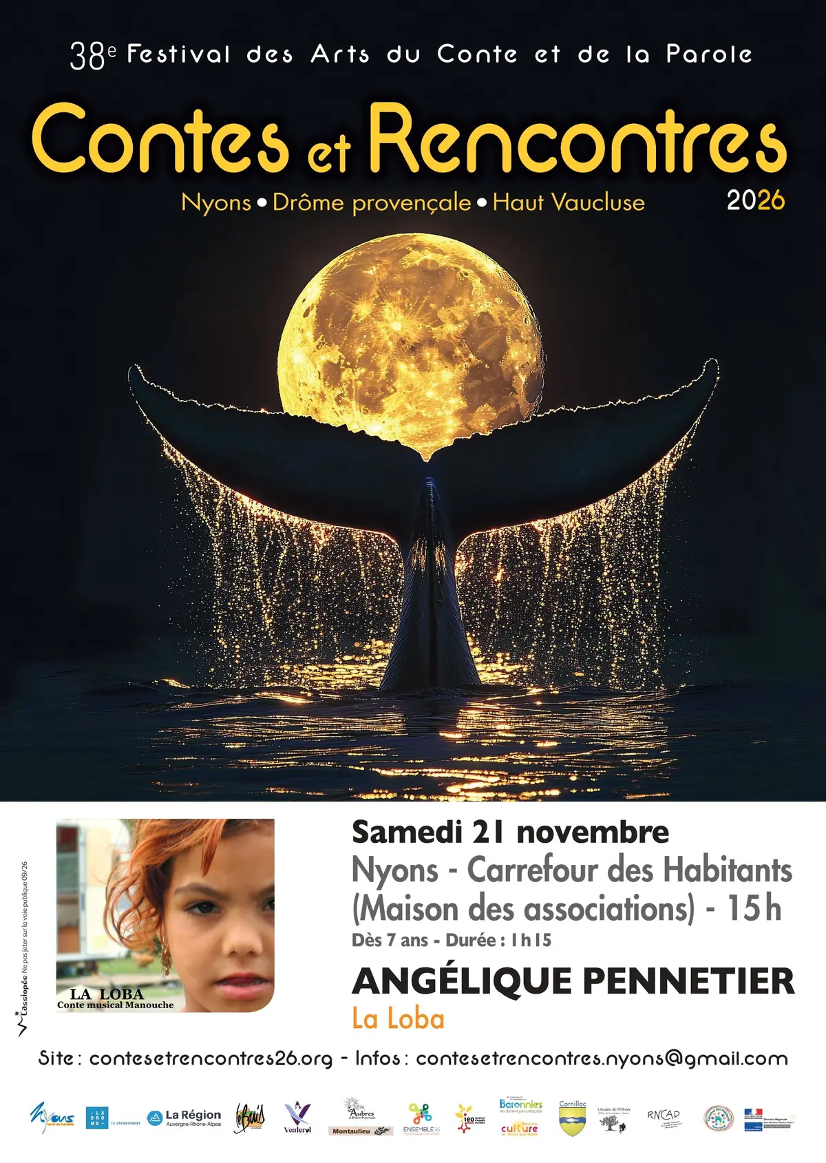 Festival Contes et Rencontres - Angélique Pennetier - La Loba 