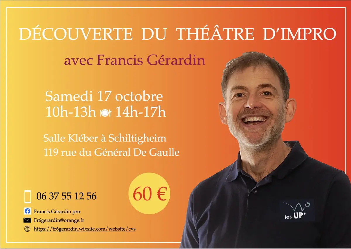 Une journée de découverte du théâtre d'impro