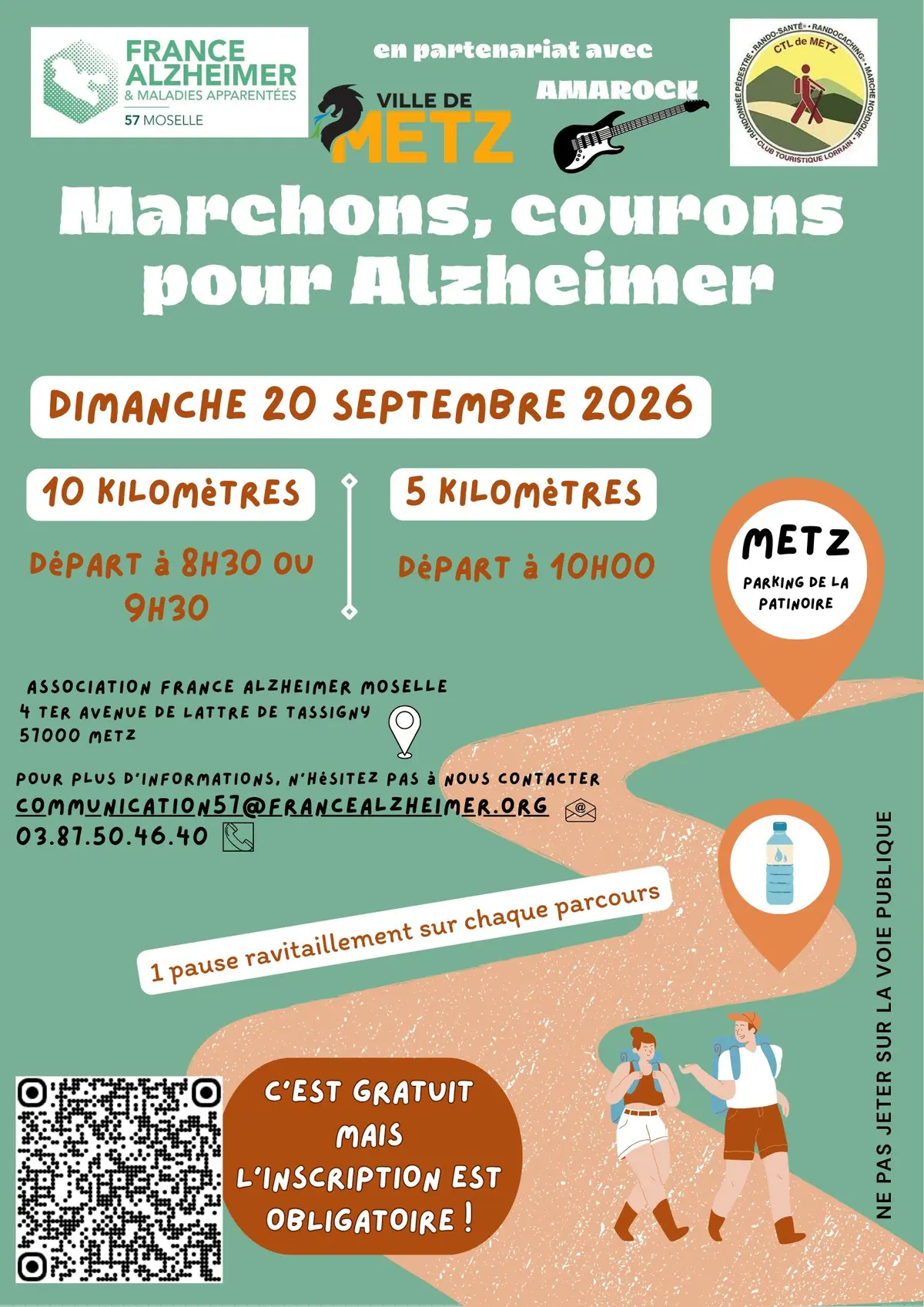 Marchons courons pour Alzheimer