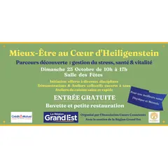 Journée Mieux-Etre au Coeur du village à Heiligenstein