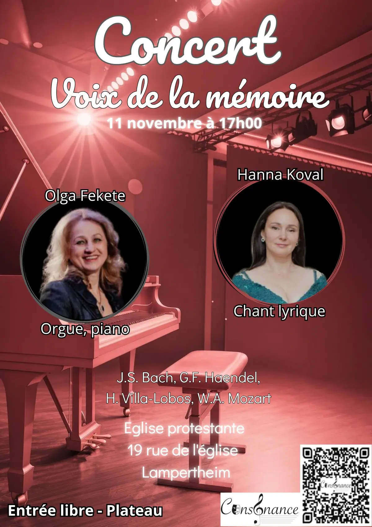 Concert Voix de la mémoire