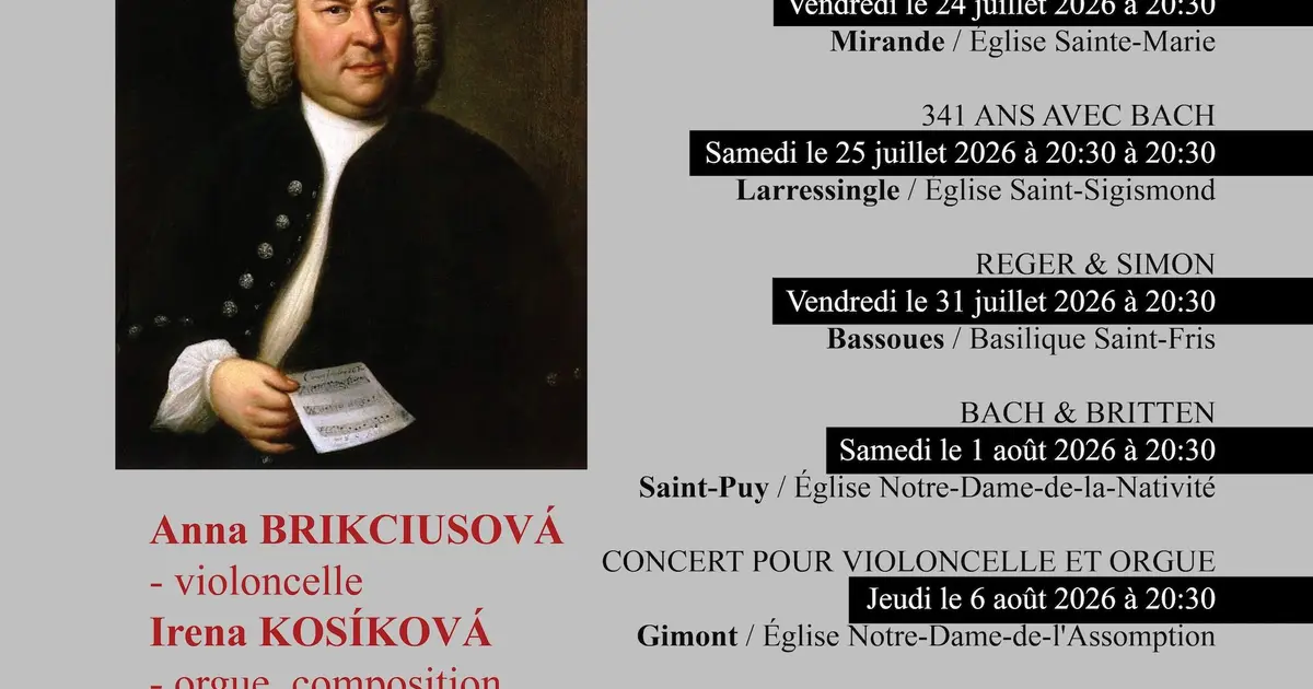 11ème Bach Ferstival Gers - Concert d'Ouverture - LES VARIATIONS GOLDBERG