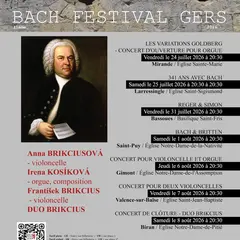 11ème Bach Ferstival Gers - Concert d'Ouverture - LES VARIATIONS GOLDBERG