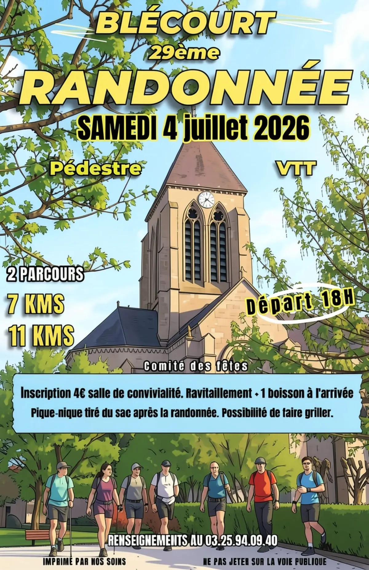 29ème randonnée de Blécourt