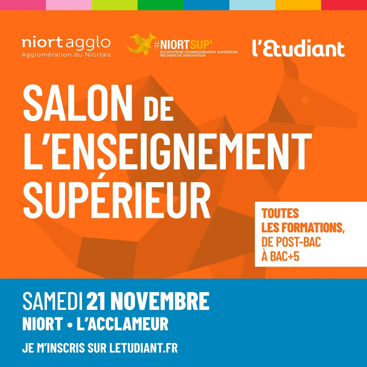 Le salon de l'enseignement supérieur à Niort