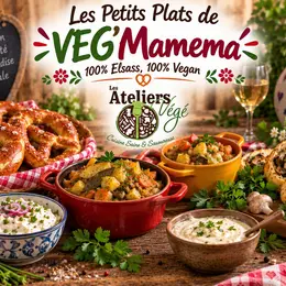Cours de cuisine végétale Les Petits Plats de VEG'Mamema (100% Elsass)