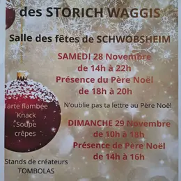 Marché de noël des Storich Waggis 