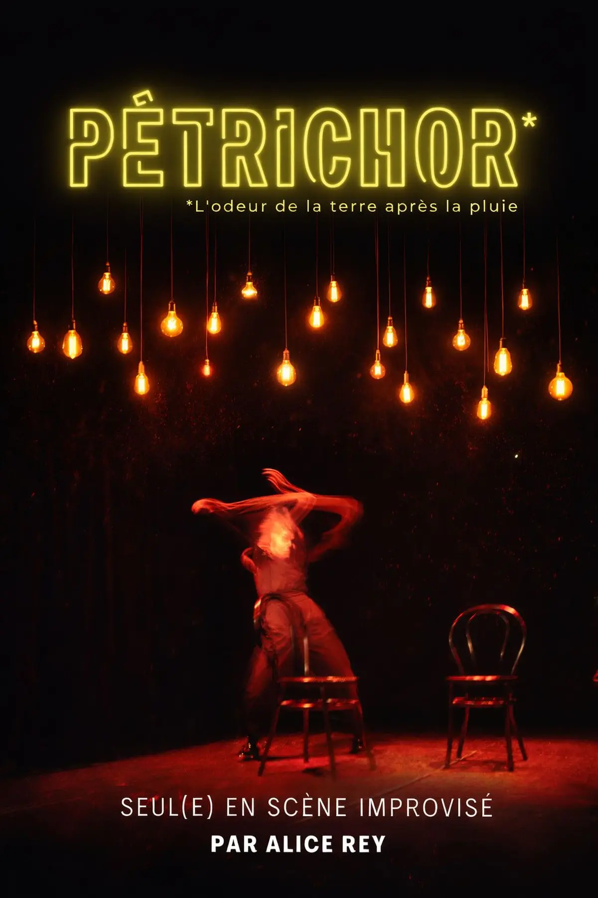Pétrichor - seule en scène improvisé 