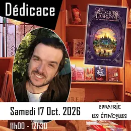 Alexandre Sacré en dédicace à Nord-sur-Erdre