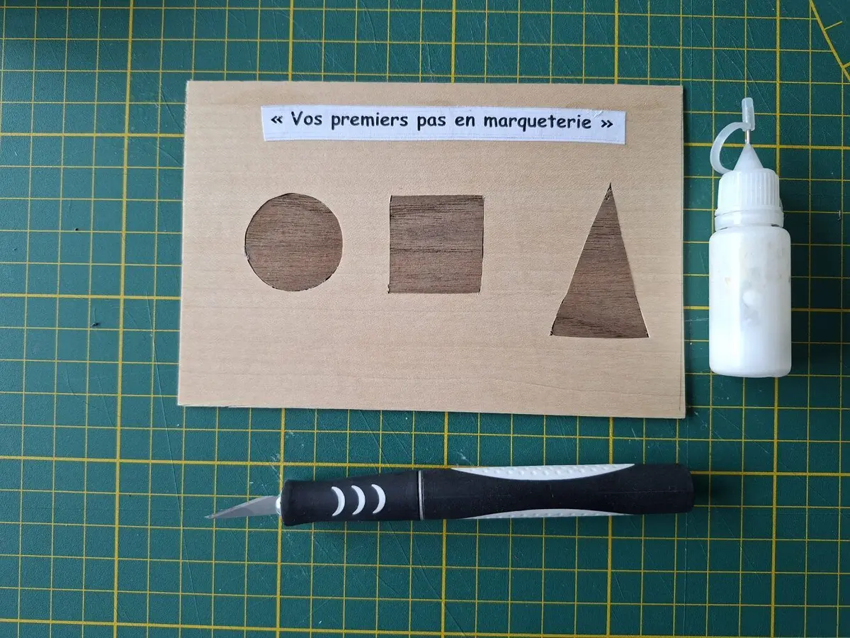Vos premiers pas en marqueterie